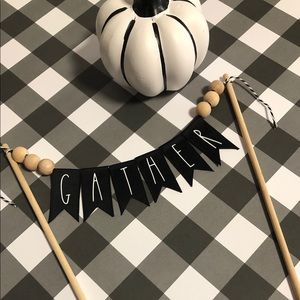 Rae Dunn Inspired Cake Topper